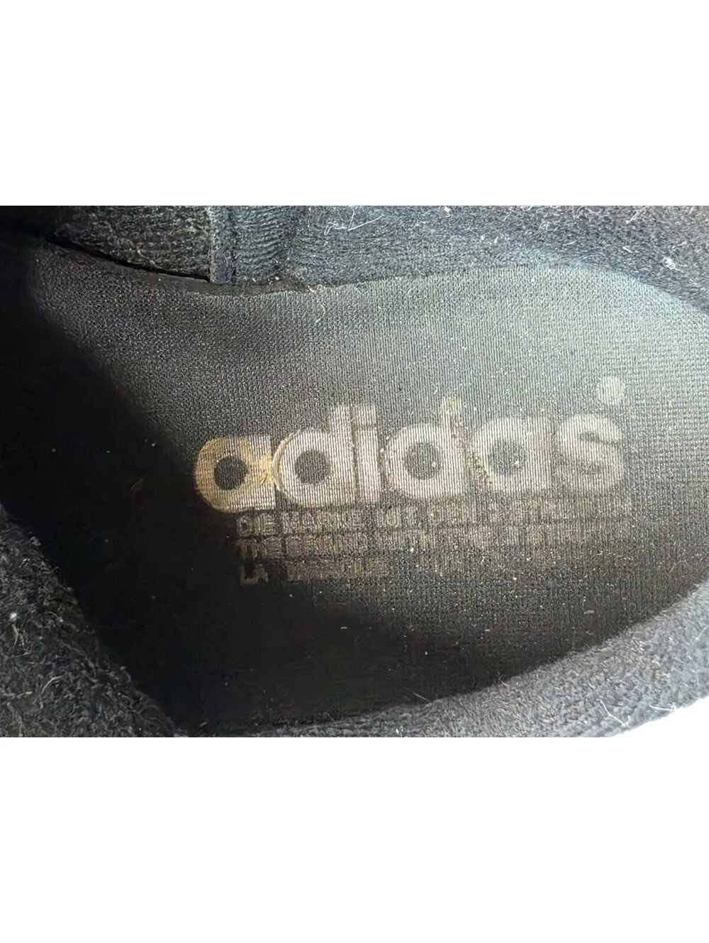 Adidas Samba OG Classic Black Leather Shoes Sneakers Mens Size 8.5
